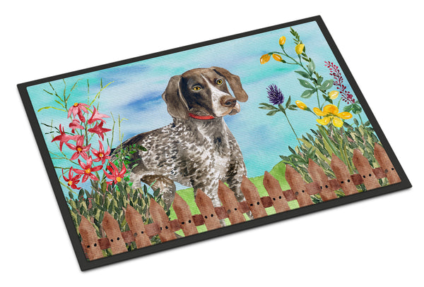 German Shorthaired Pointer Spring Indoor or Outdoor Mat 18x27 CK1203MAT - the-store.com