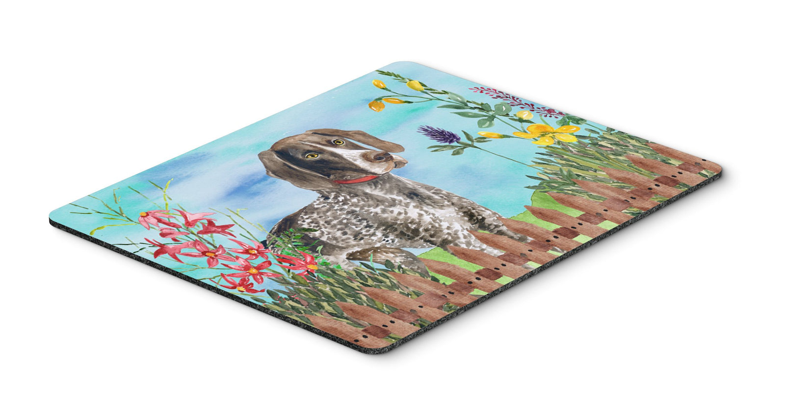 German Shorthaired Pointer Spring Mouse Pad, Hot Pad or Trivet CK1203MP by Caroline's Treasures