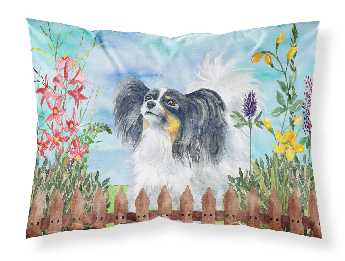 Papillon Spring Fabric Standard Pillowcase CK1219PILLOWCASE by Caroline&#39;s Treasures