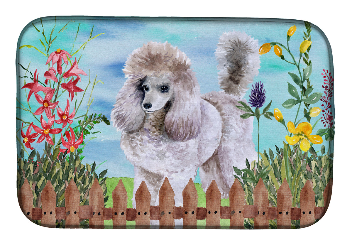 Poodle Spring Dish Drying Mat CK1227DDM  the-store.com.