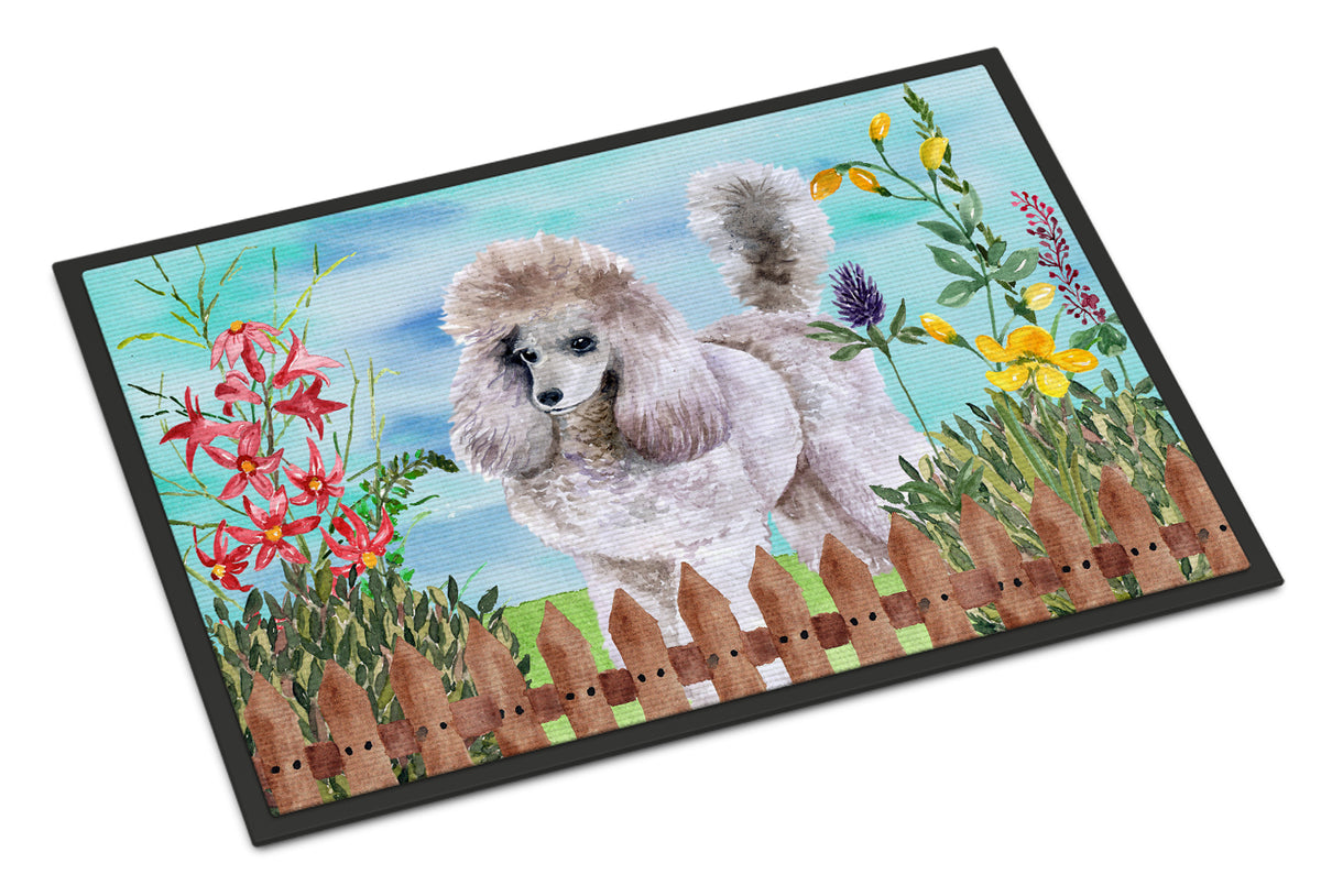 Poodle Spring Indoor or Outdoor Mat 18x27 CK1227MAT - the-store.com