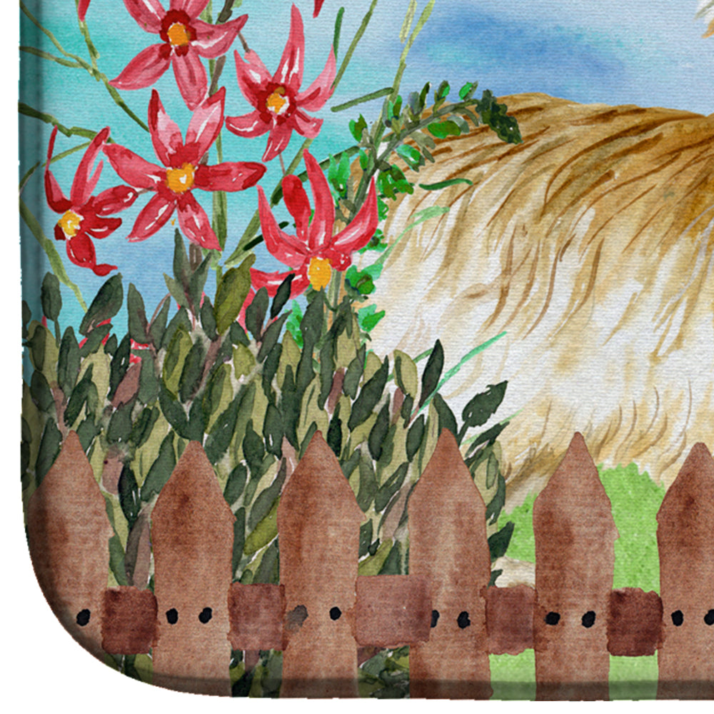 Morkie Spring Dish Drying Mat CK1230DDM  the-store.com.