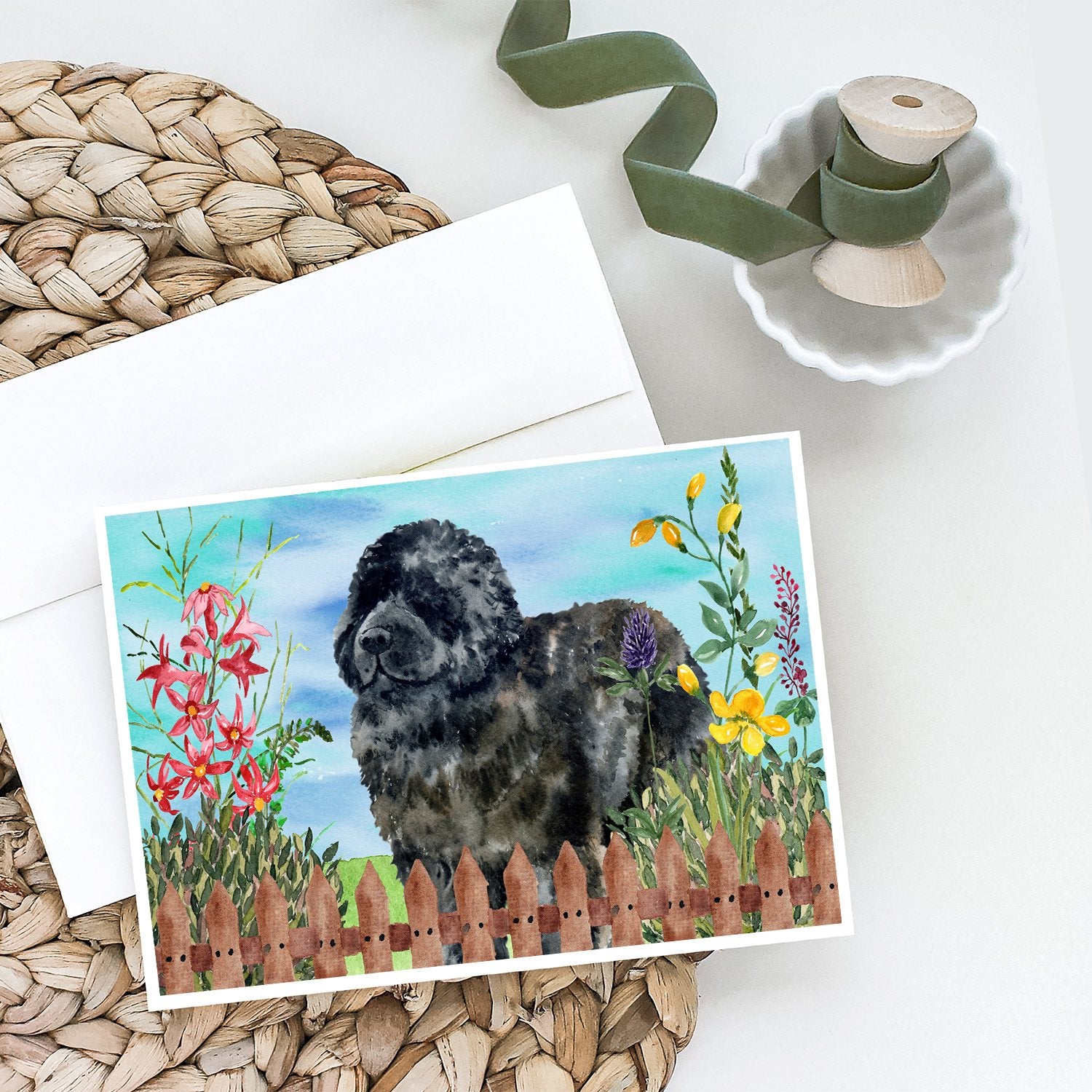Newfoundland Spring Greeting Cards and Envelopes Pack of 8 - the-store.com