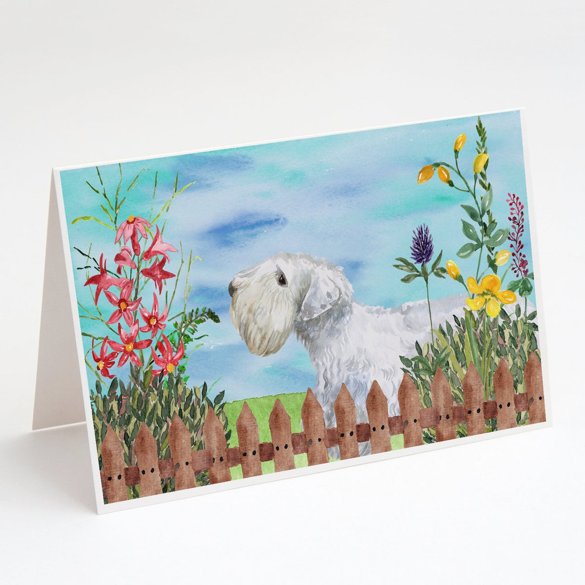 Buy this Sealyham Terrier Spring Greeting Cards and Envelopes Pack of 8