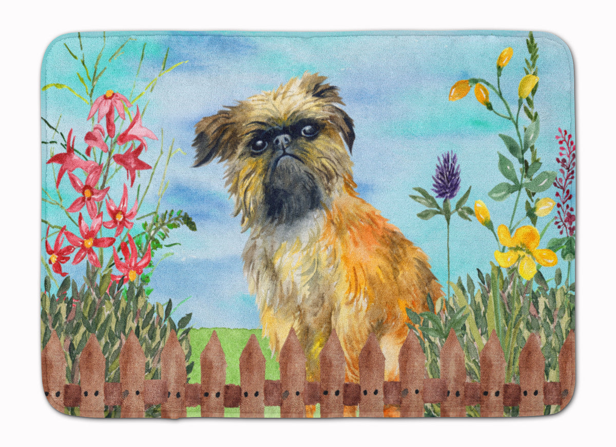 Brussels Griffon Spring Machine Washable Memory Foam Mat CK1249RUG - the-store.com