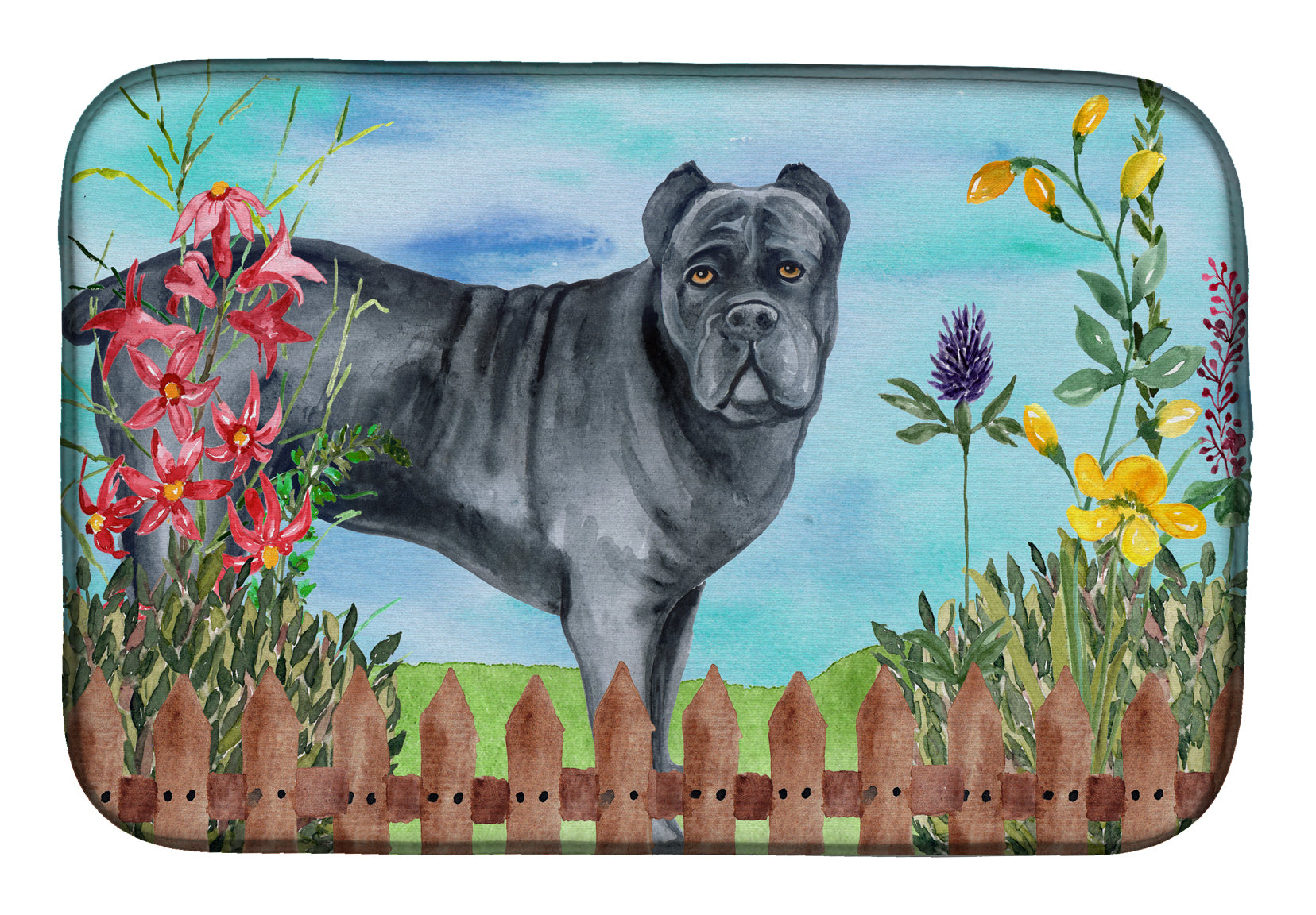 Cane Corso Spring Dish Drying Mat CK1256DDM  the-store.com.
