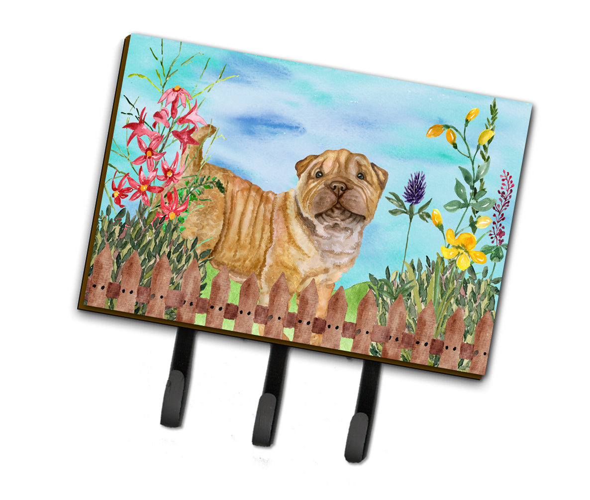 Shar Pei Puppy Spring Leash or Key Holder CK1281TH68  the-store.com.
