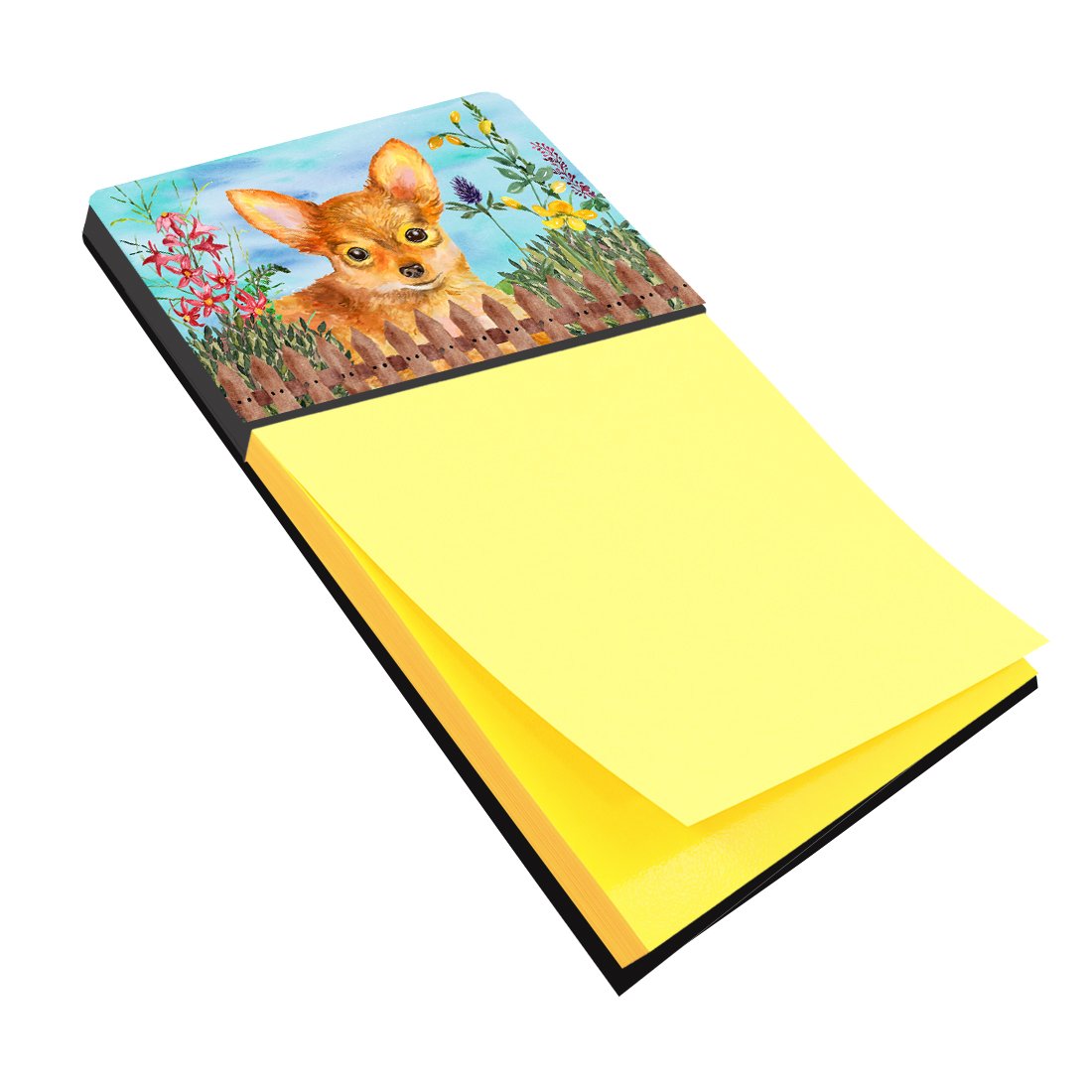 Toy Terrier Spring Sticky Note Holder CK1284SN by Caroline&#39;s Treasures