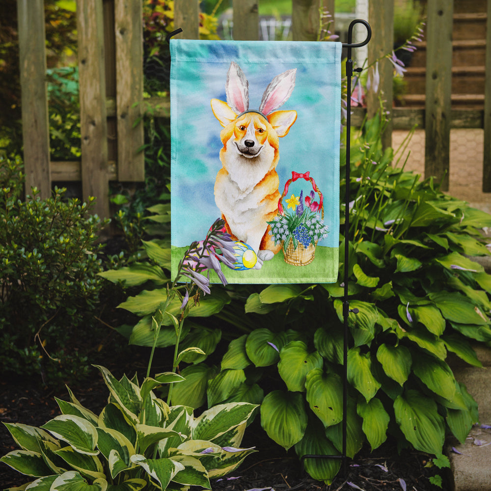Corgi Easter Bunny Flag Garden Size CK1373GF  the-store.com.
