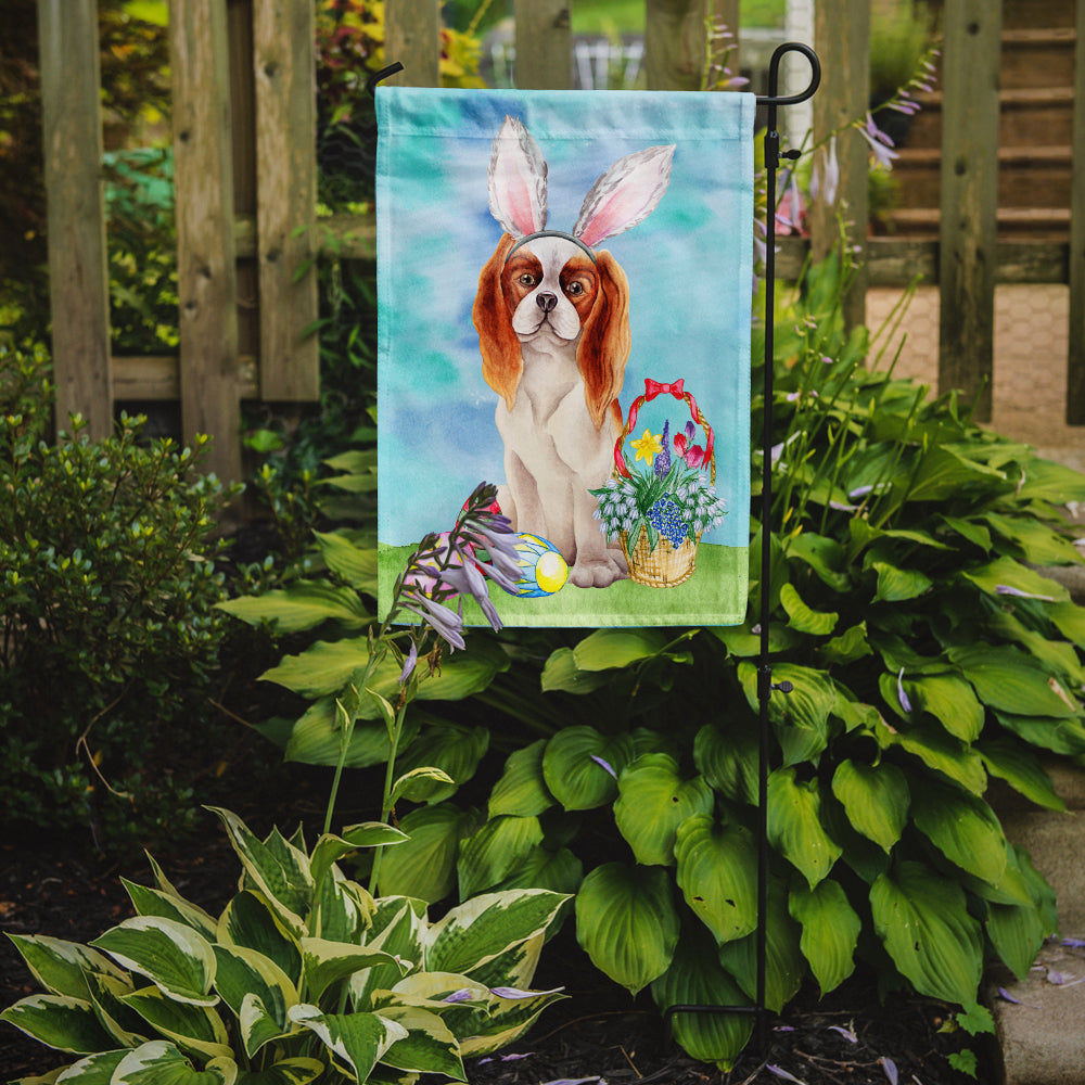Cavalier Spaniel Easter Bunny Flag Garden Size CK1374GF  the-store.com.