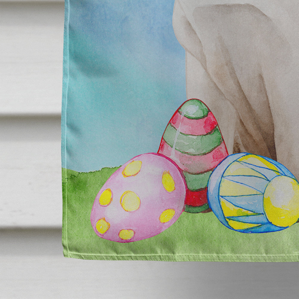Pug Easter Bunny Flag Canvas House Size CK1375CHF  the-store.com.