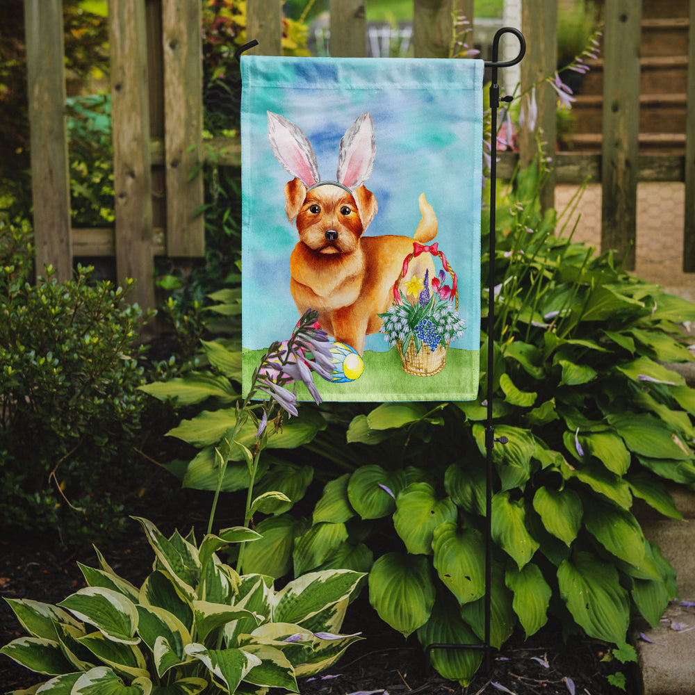 Norfolk Terrier Easter Bunny Flag Garden Size CK1376GF  the-store.com.
