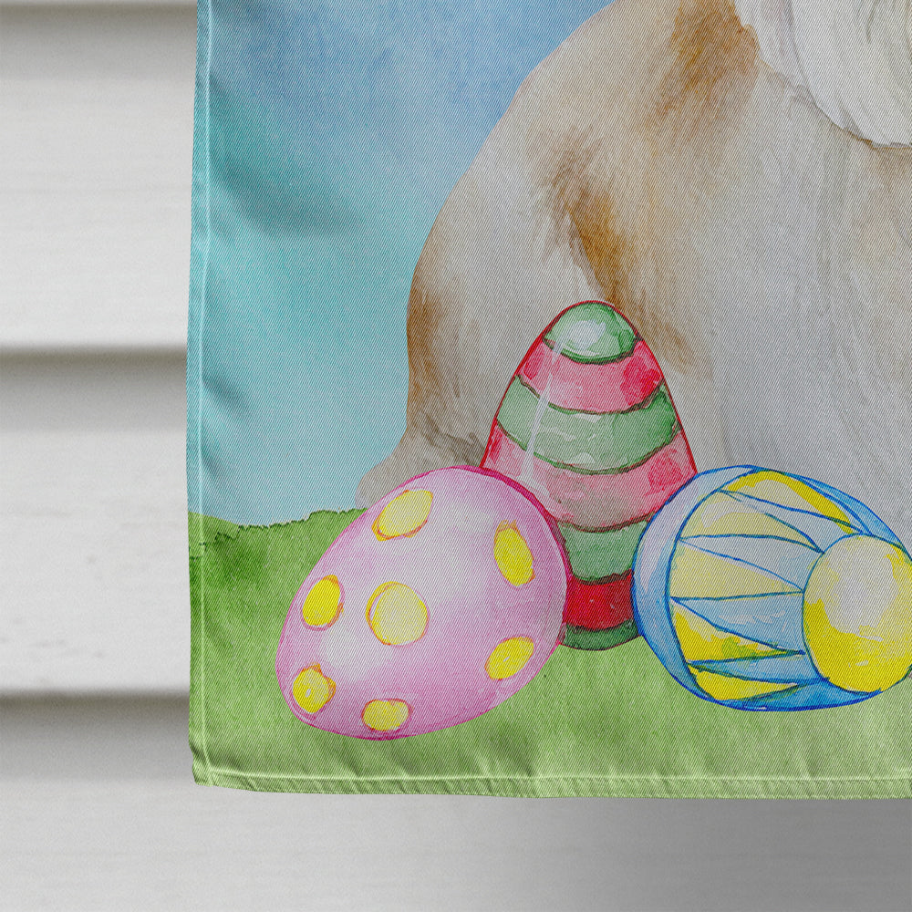 Caroline's Treasures Dandie Dinmont Easter Bunny Flag Canvas House Size CK1379CHF