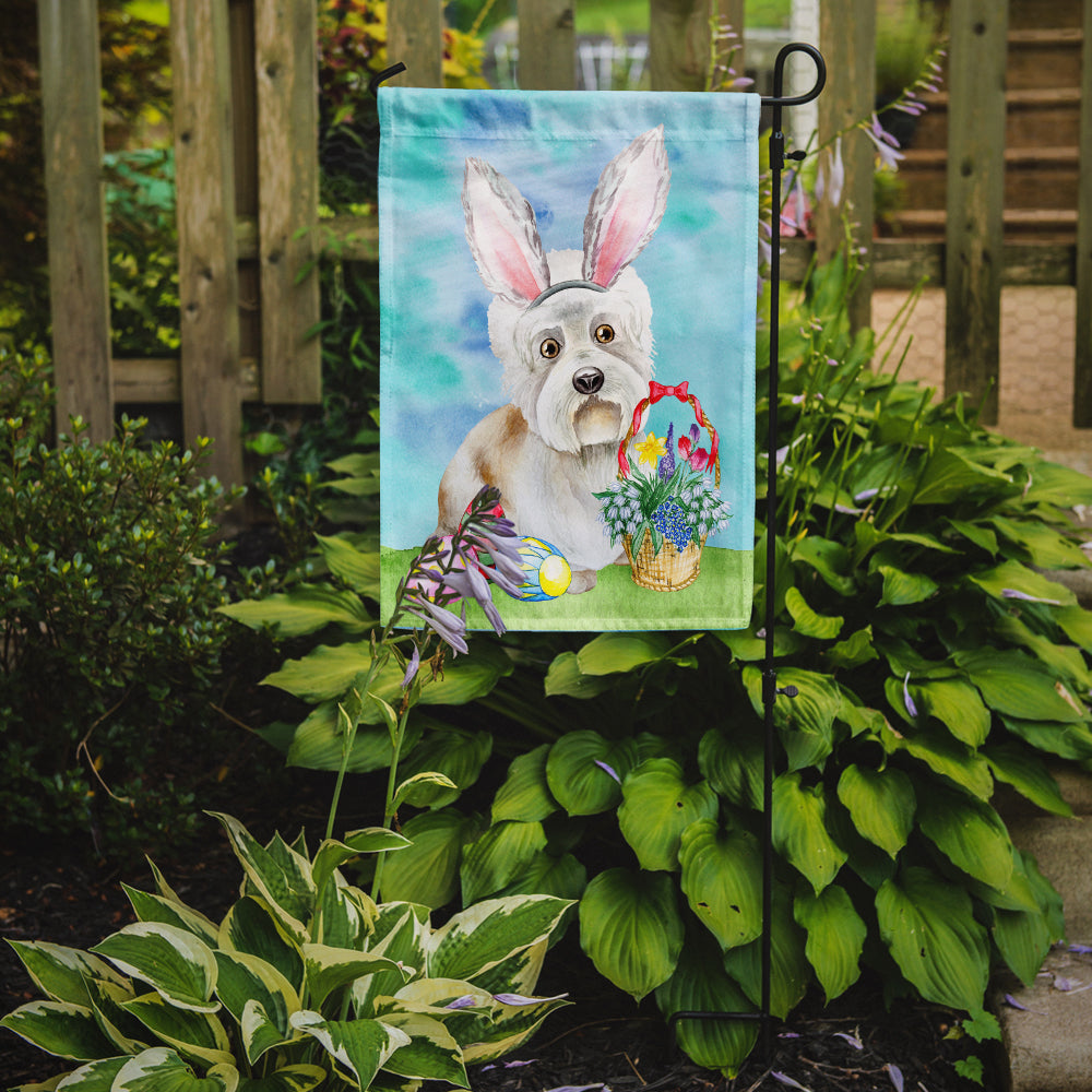 Dandie Dinmont Easter Bunny Flag Garden Size CK1379GF  the-store.com.