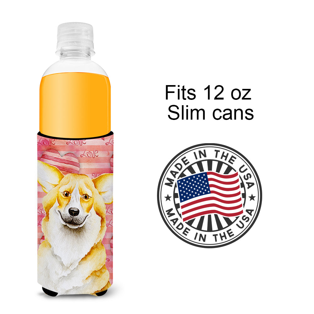 Corgi Love  Ultra Hugger for slim cans CK1390MUK  the-store.com.