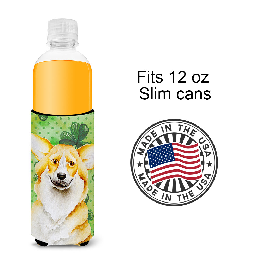 Corgi Shamrocks  Ultra Hugger for slim cans CK1397MUK  the-store.com.