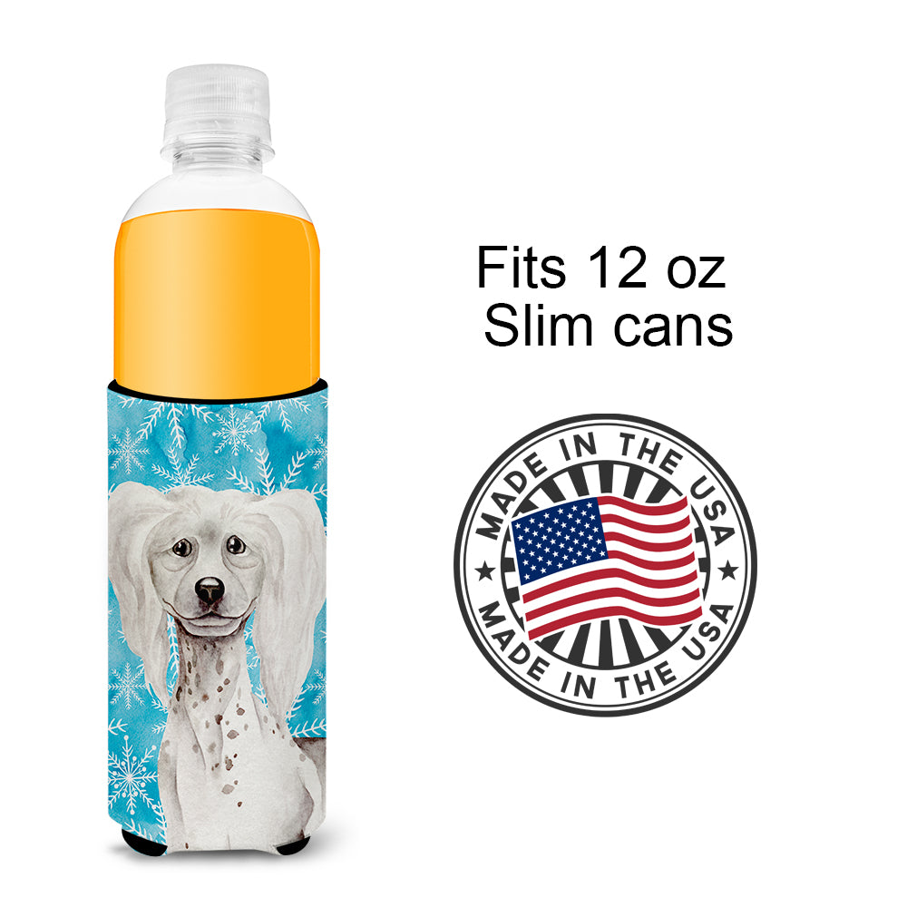 Chinese Crested Winter  Ultra Hugger for slim cans CK1415MUK  the-store.com.