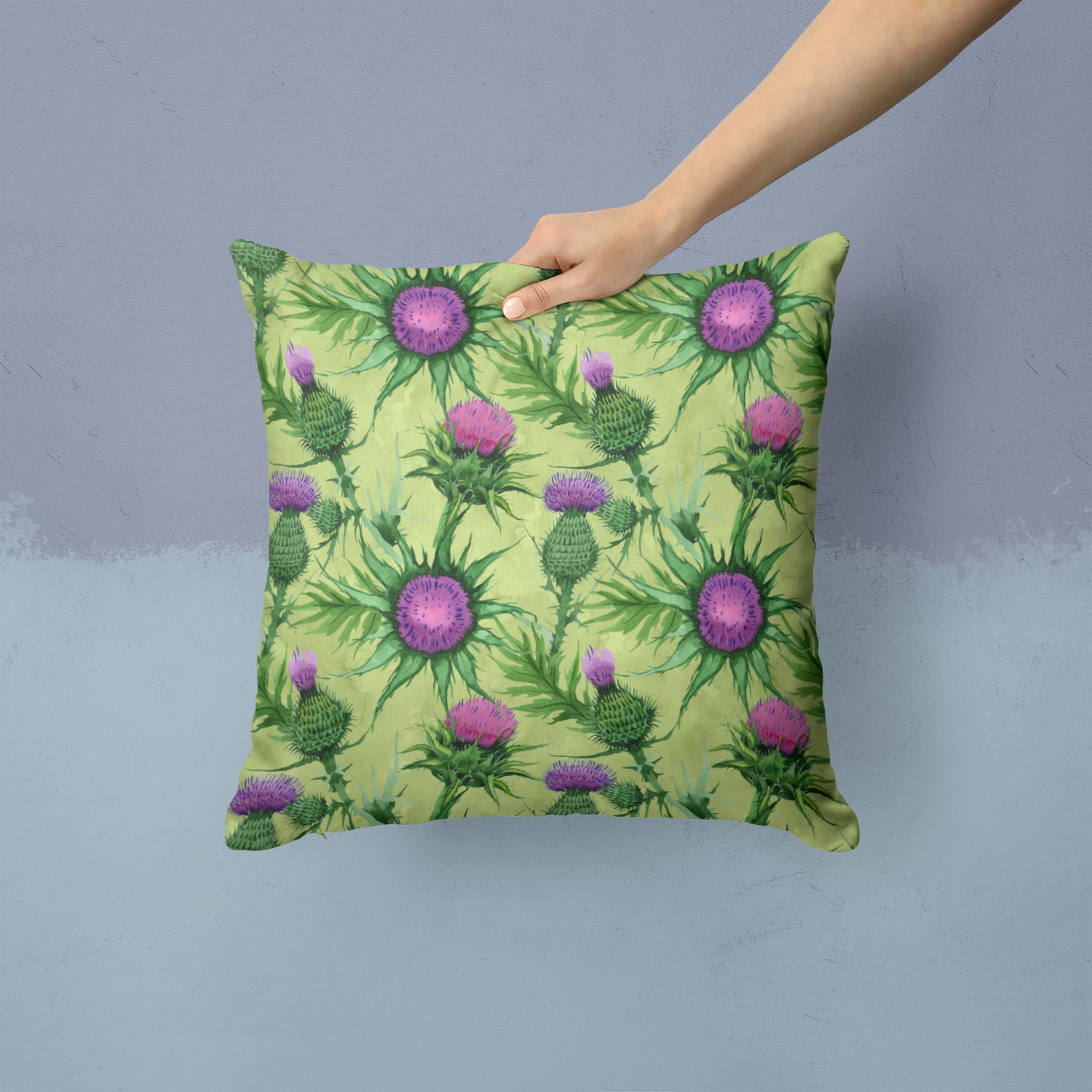 Thistle Fabric Decorative Pillow CK1699PW1414 - the-store.com