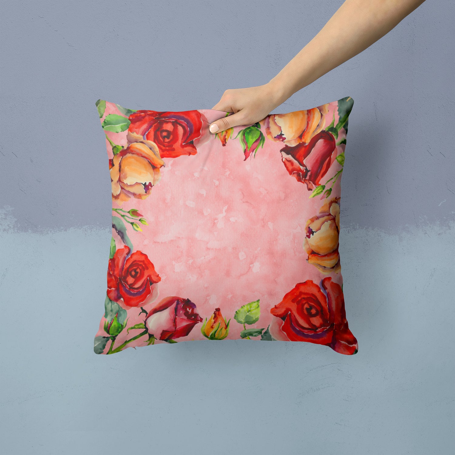 Roses Fabric Decorative Pillow CK1700PW1414 - the-store.com