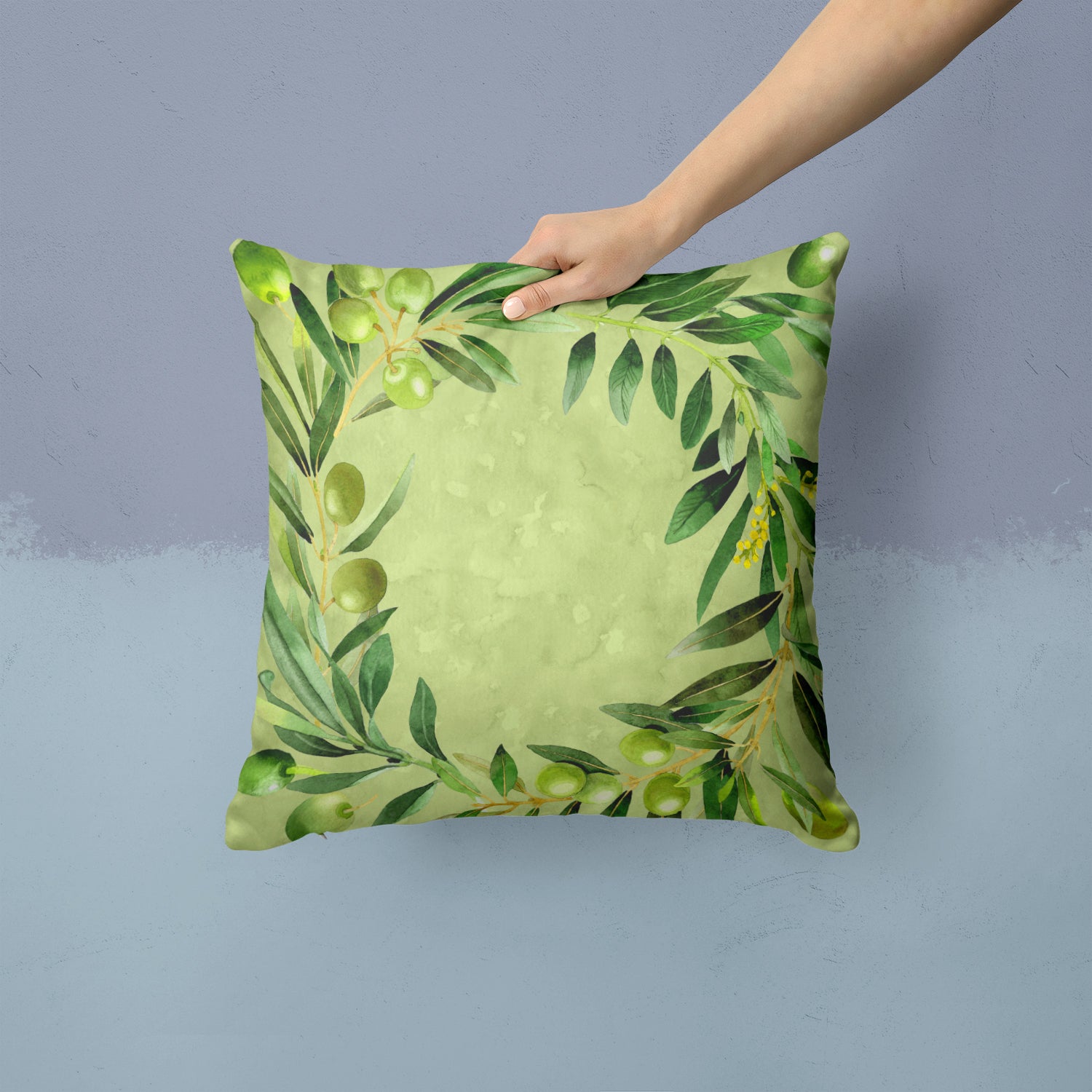 Olives Fabric Decorative Pillow CK1702PW1414 - the-store.com
