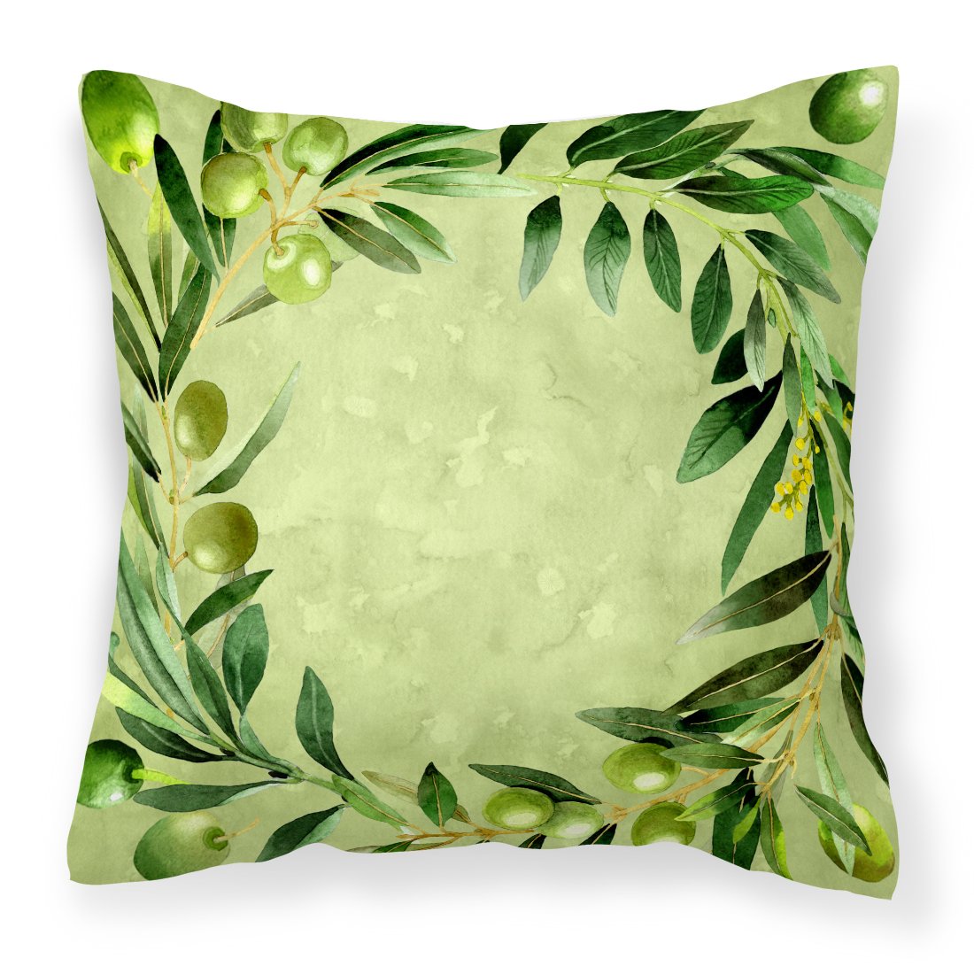 Olives Fabric Decorative Pillow CK1702PW1818 by Caroline's Treasures