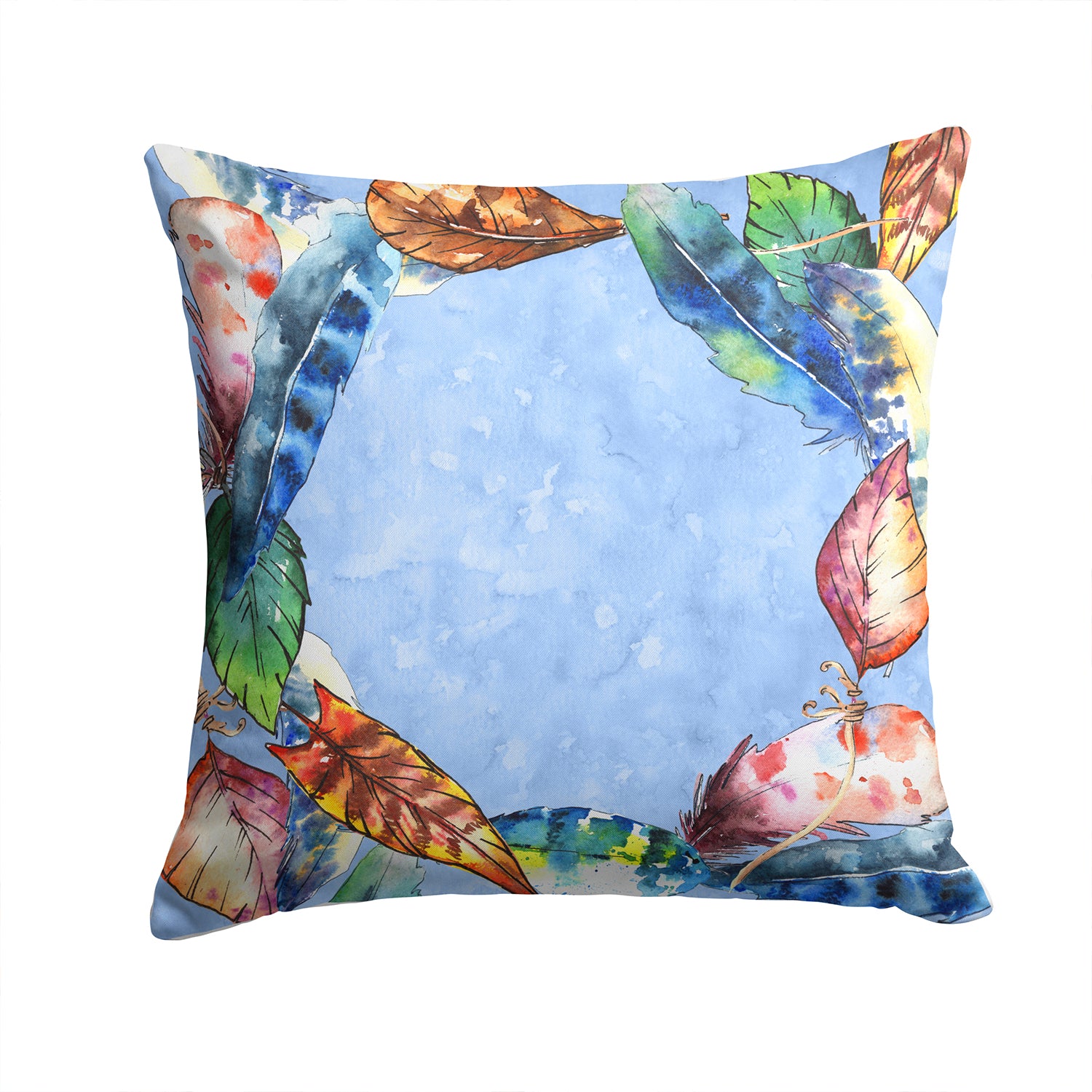 Feathers Fabric Decorative Pillow CK1704PW1414 - the-store.com