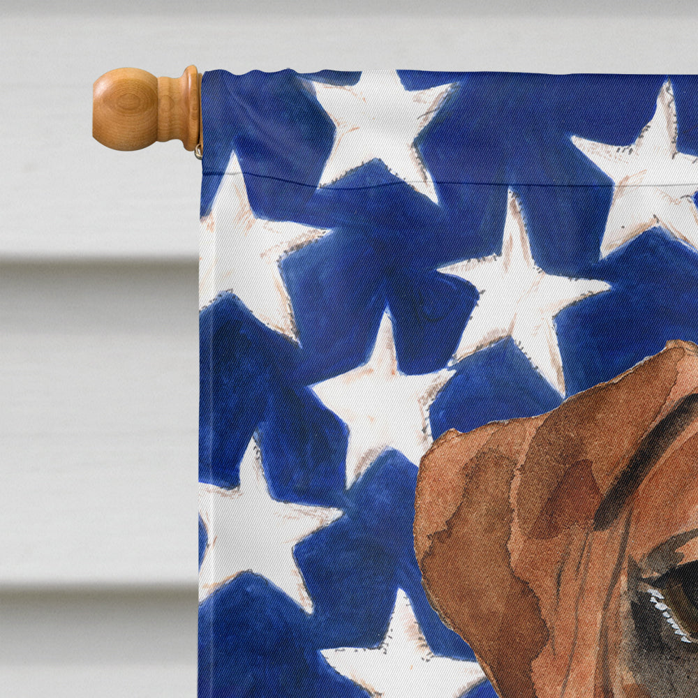 Patriotic USA Boxer Flag Canvas House Size CK1736CHF  the-store.com.