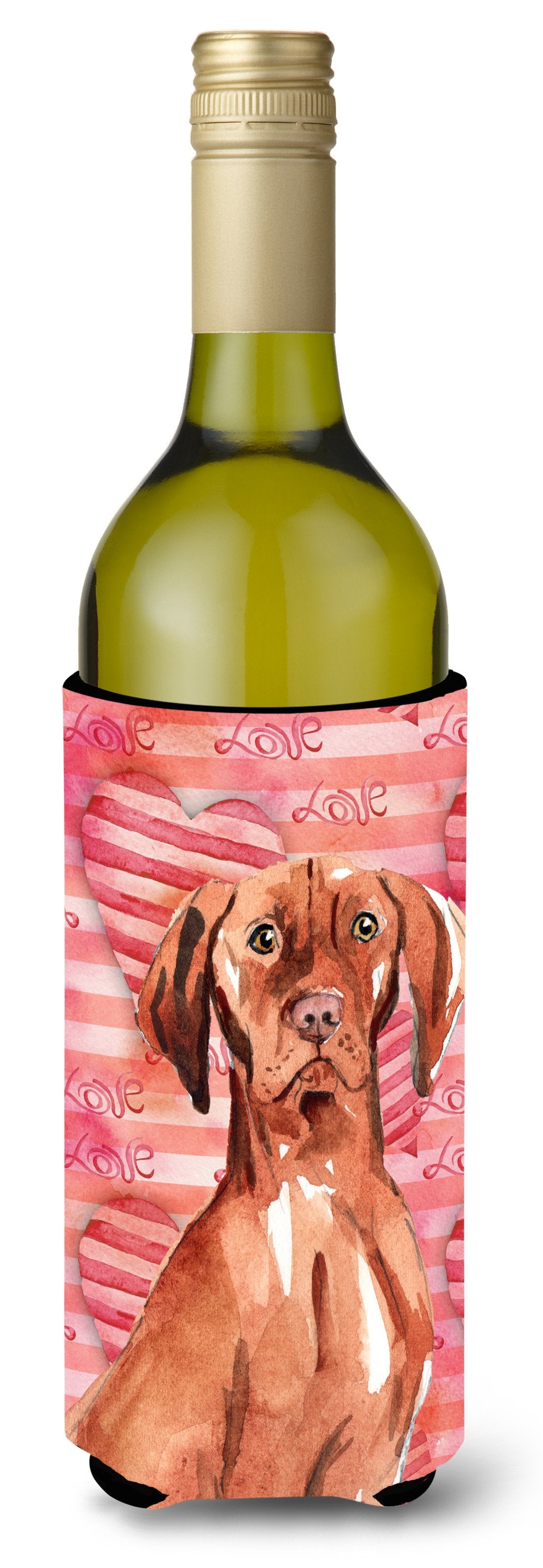 Love a Vizsla Wine Bottle Beverge Insulator Hugger CK1766LITERK by Caroline&#39;s Treasures