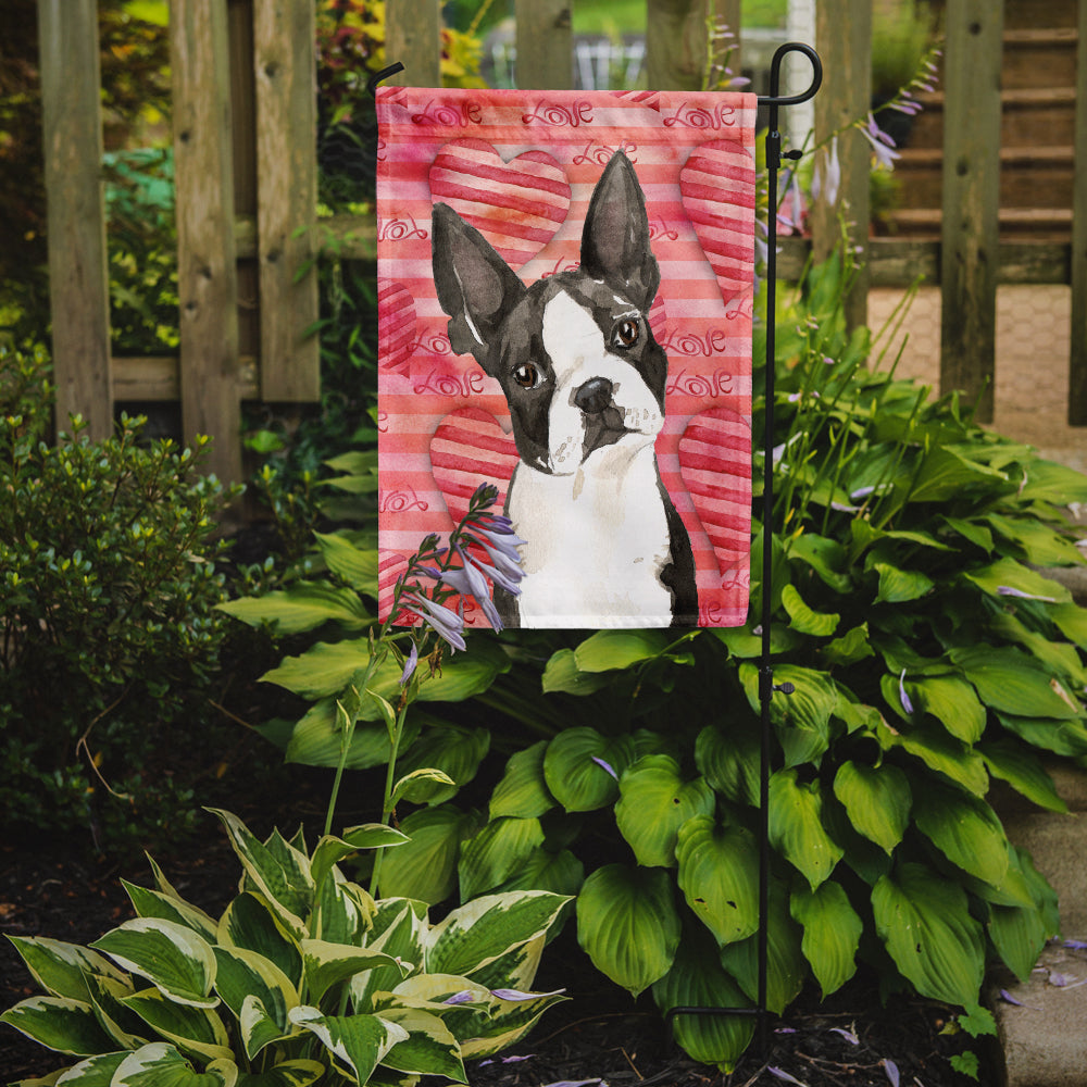 Love a Boston Terrier Flag Garden Size CK1775GF