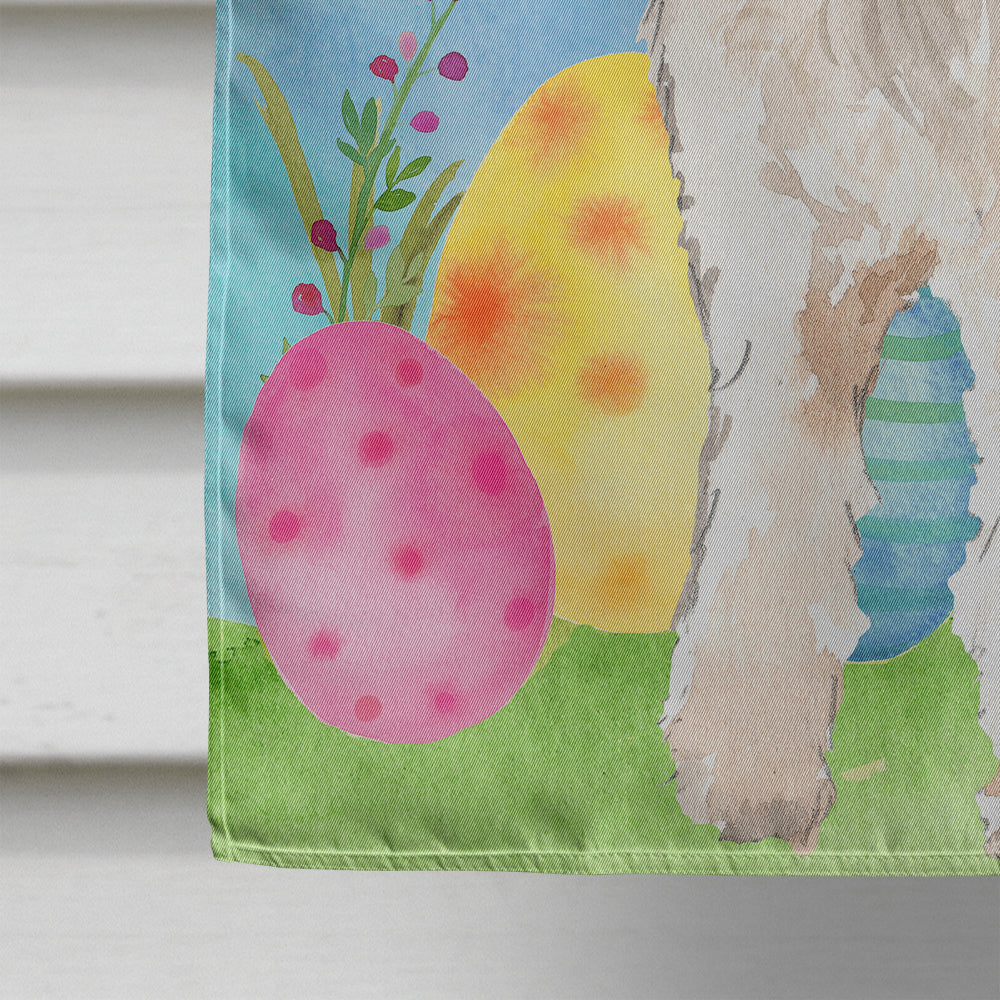 Easter Eggs Wheaten Terrier Flag Canvas House Size CK1894CHF
