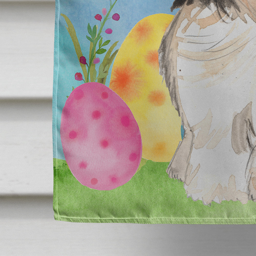 Easter Eggs Shih Tzu Flag Canvas House Size CK1900CHF  the-store.com.
