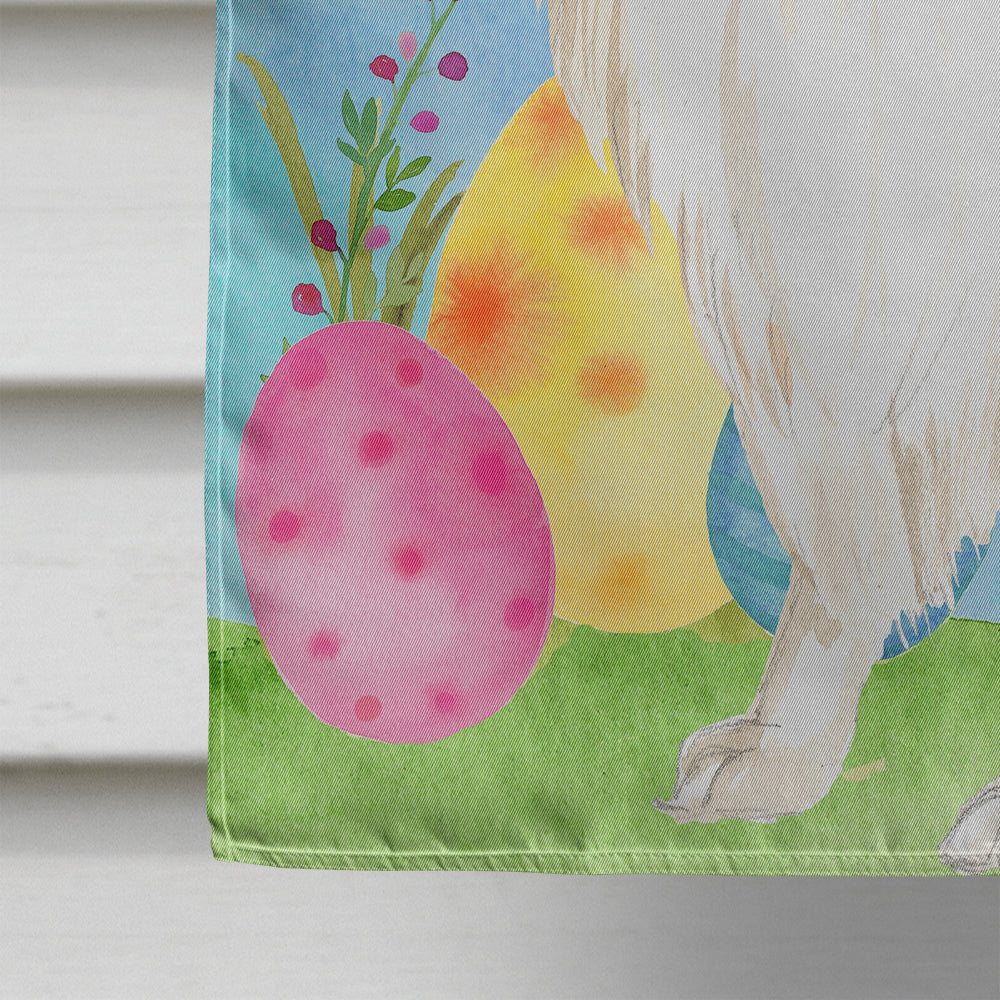 Easter Eggs Sheltie Flag Canvas House Size CK1901CHF  the-store.com.