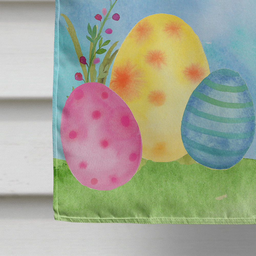 Easter Eggs Schnauzer #1 Flag Canvas House Size CK1903CHF
