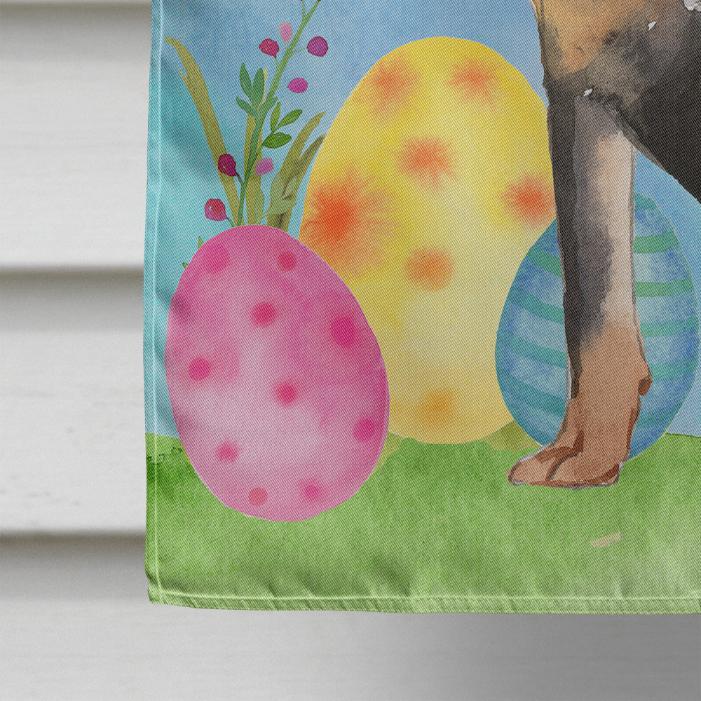 Easter Eggs Rottweiler Flag Canvas House Size CK1905CHF