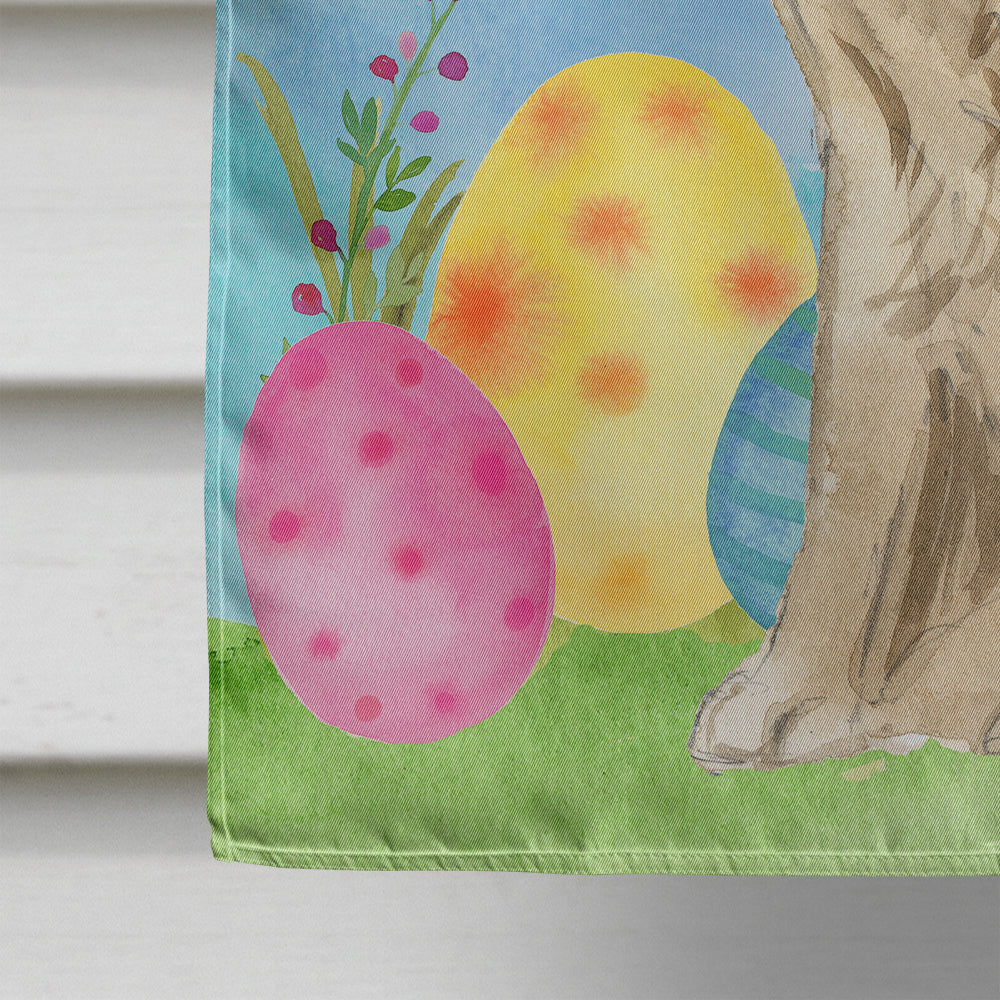 Easter Eggs Golden Retriever Flag Canvas House Size CK1915CHF