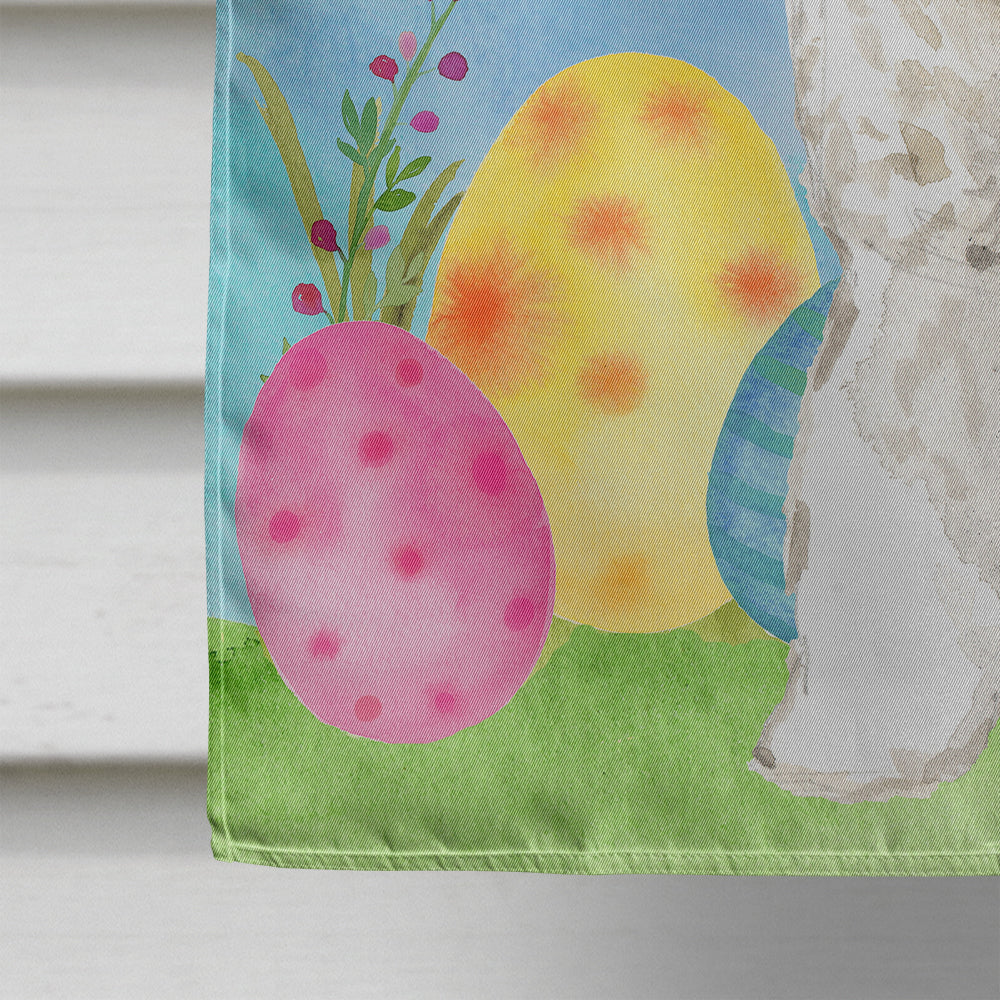 Easter Eggs Bichon Frise Flag Canvas House Size CK1925CHF  the-store.com.