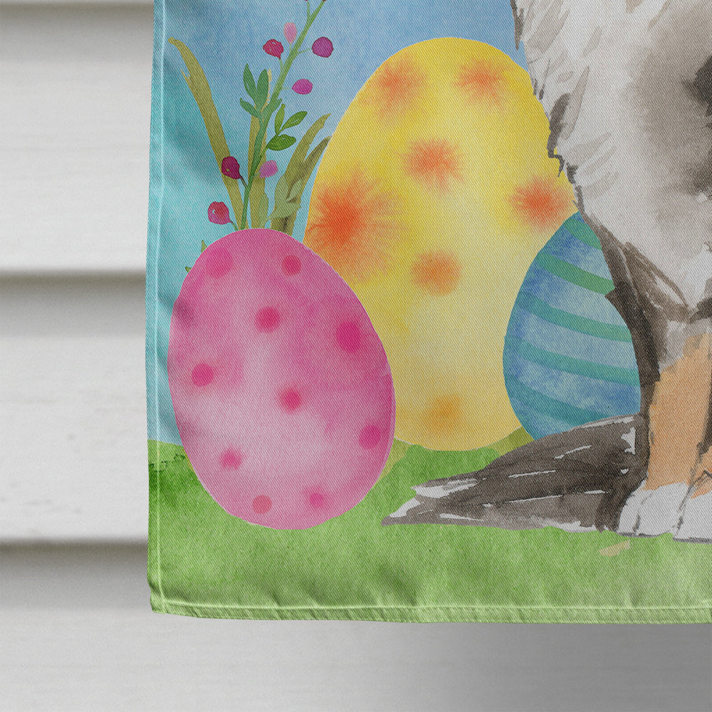 Easter Eggs Bernese Mountain Dog Flag Canvas House Size CK1926CHF  the-store.com.