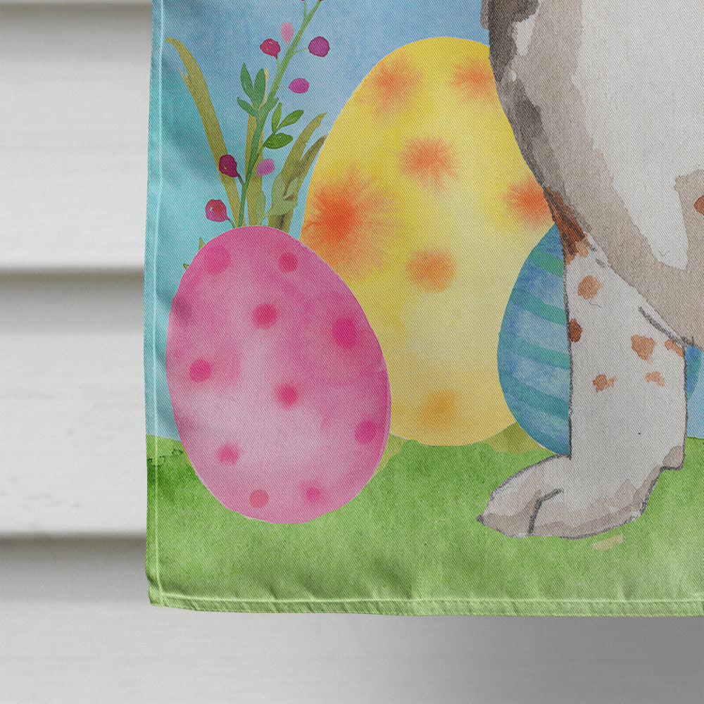 Easter Eggs Basset Hound Flag Canvas House Size CK1927CHF  the-store.com.