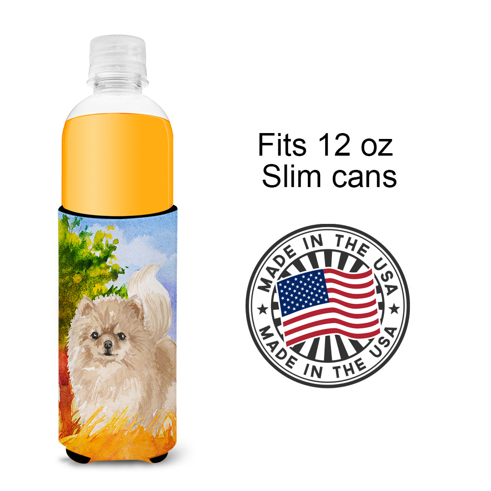 Fall Pomeranian  Ultra Hugger for slim cans CK1935MUK  the-store.com.