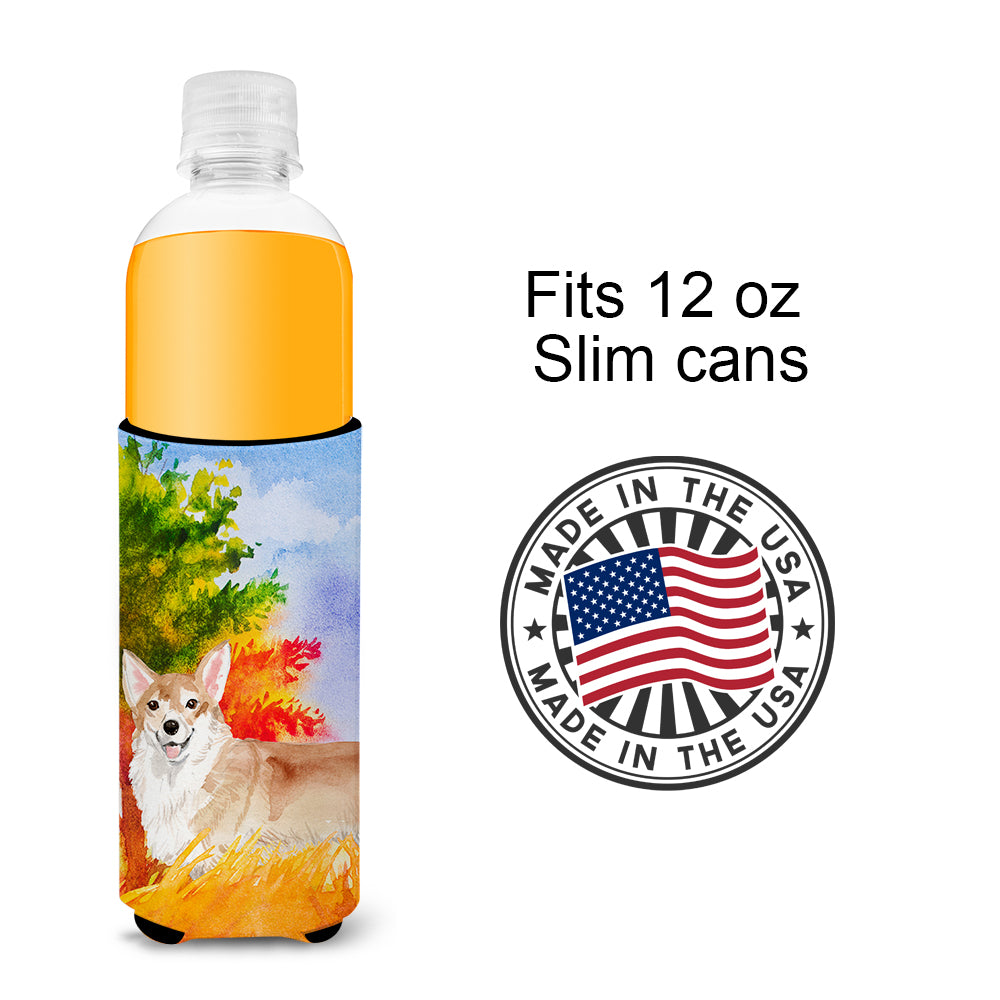Fall Corgi  Ultra Hugger for slim cans CK1946MUK  the-store.com.