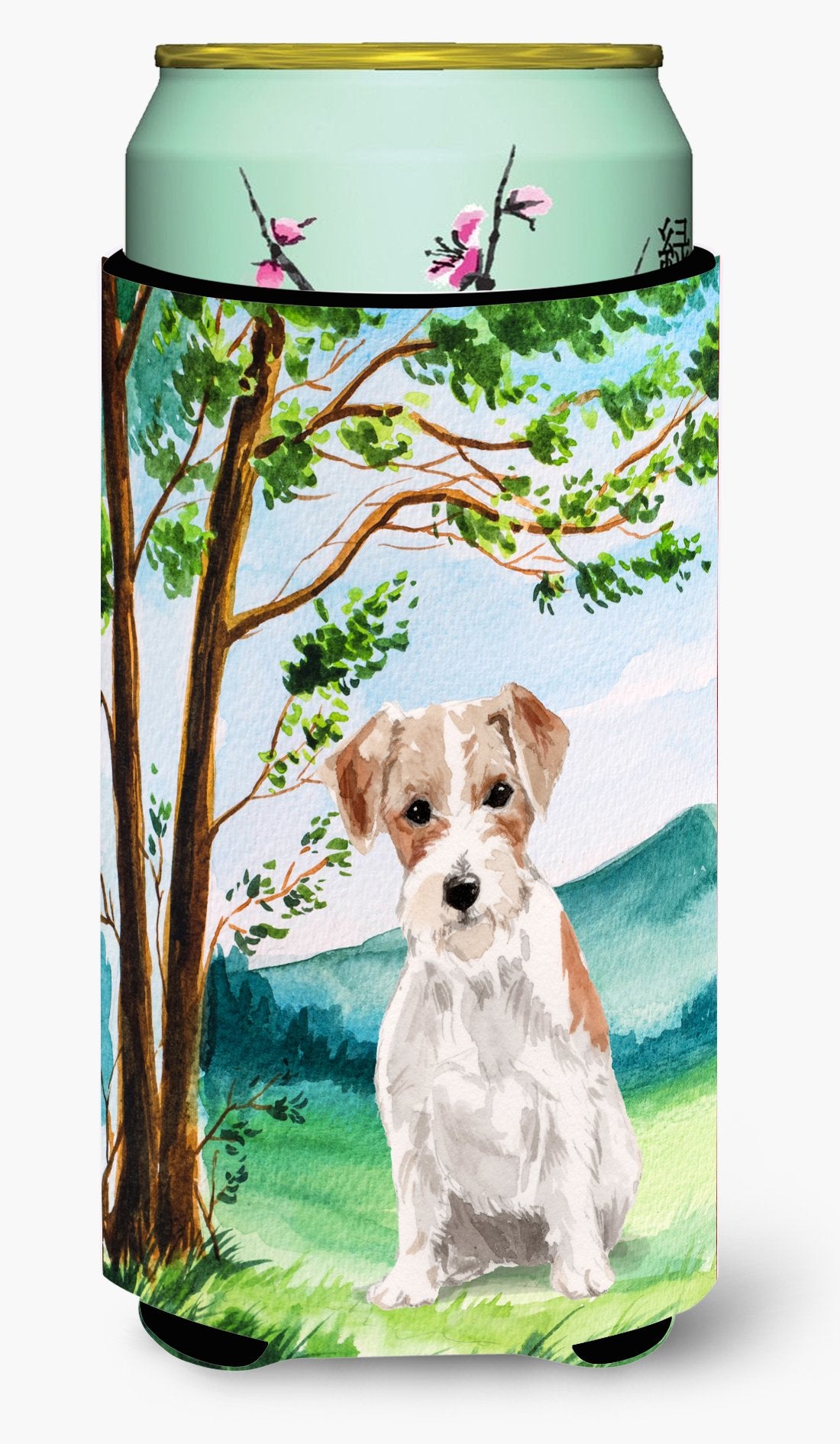 Under the Tree Jack Russell Terrier Tall Boy Beverage Insulator Hugger CK1998TBC by Caroline&#39;s Treasures
