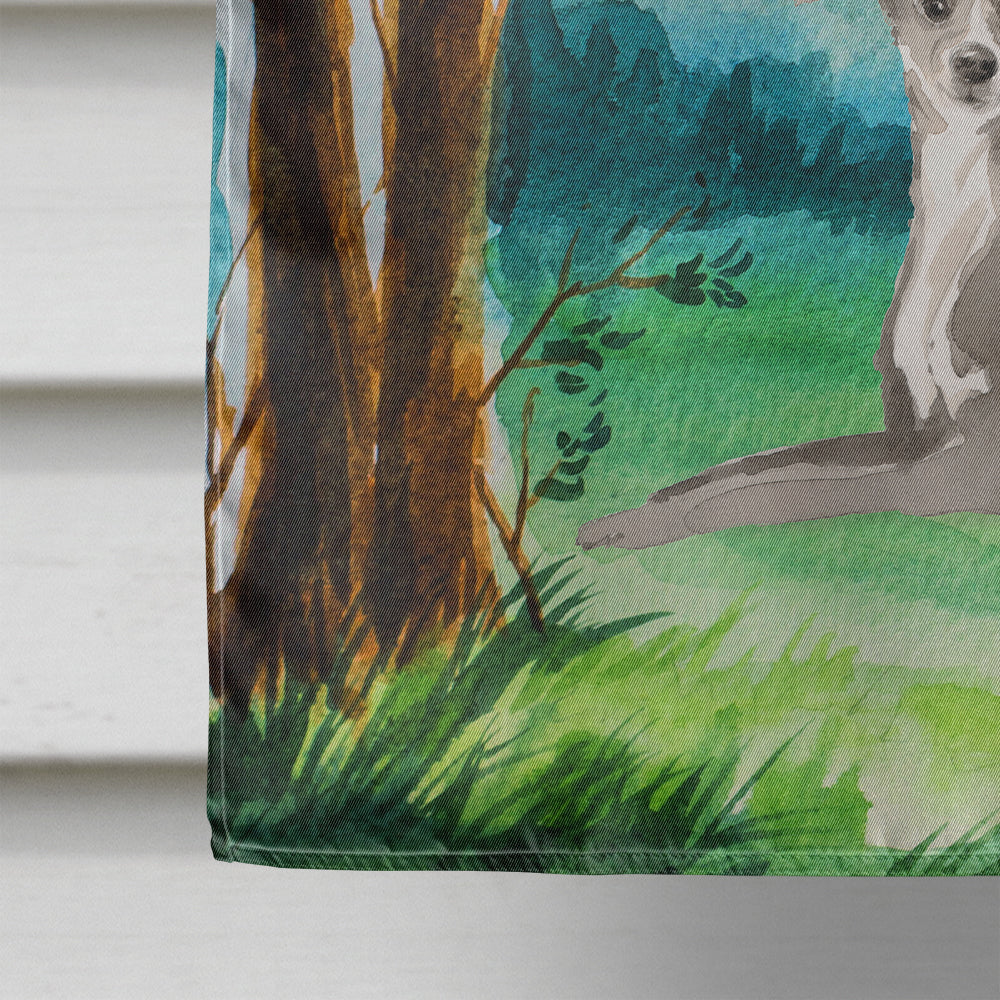 Under the Tree Italian Greyhound Flag Canvas House Size CK2009CHF  the-store.com.