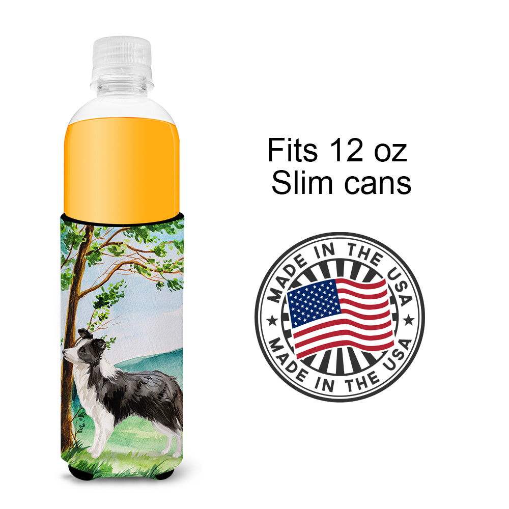 Under the Tree Border Collie  Ultra Hugger for slim cans CK2025MUK  the-store.com.