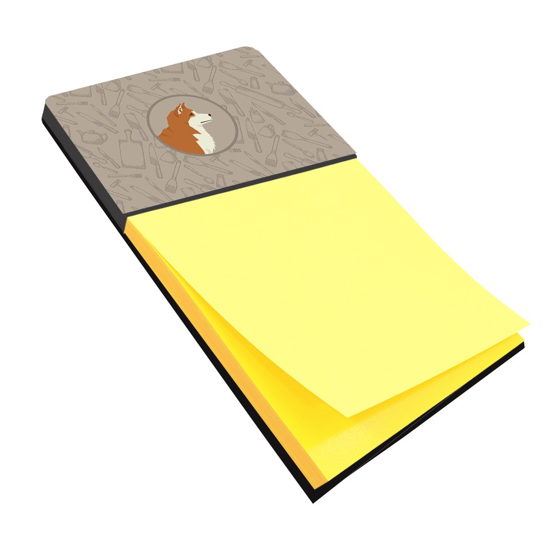 Akita In the Kitchen Sticky Note Holder CK2159SN by Caroline&#39;s Treasures