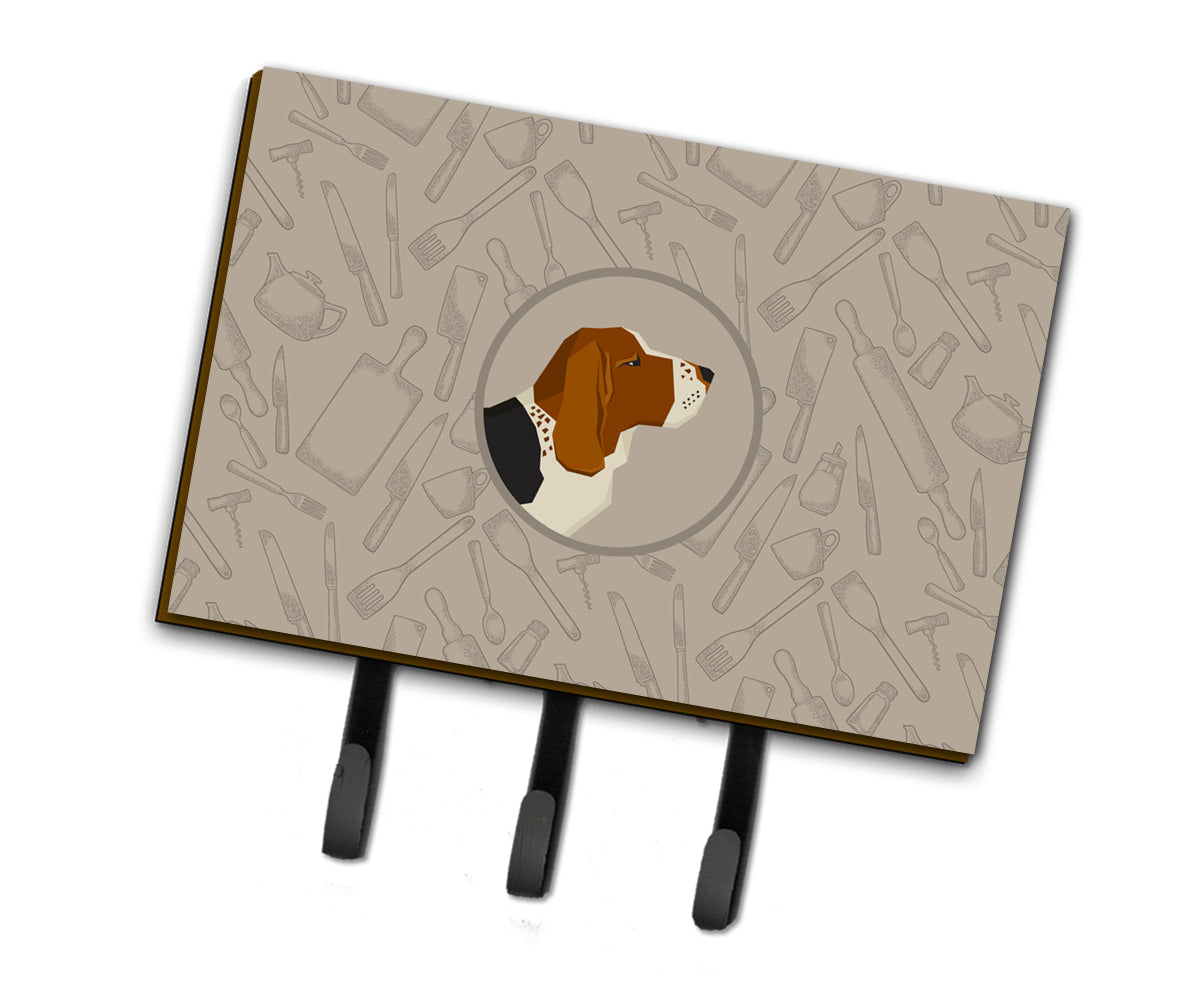 Basset Hound In the Kitchen Leash or Key Holder CK2165TH68  the-store.com.