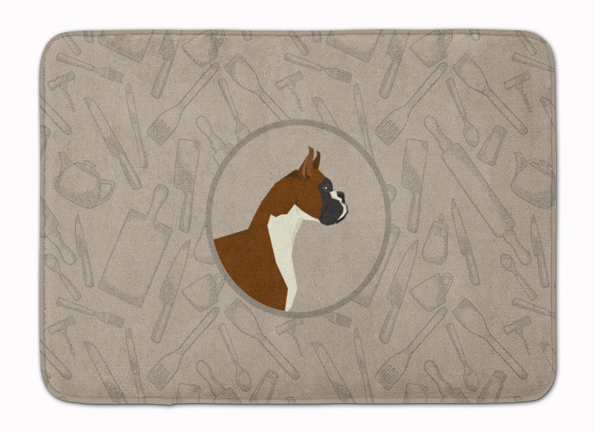 Boxer In the Kitchen Machine Washable Memory Foam Mat CK2173RUG - the-store.com