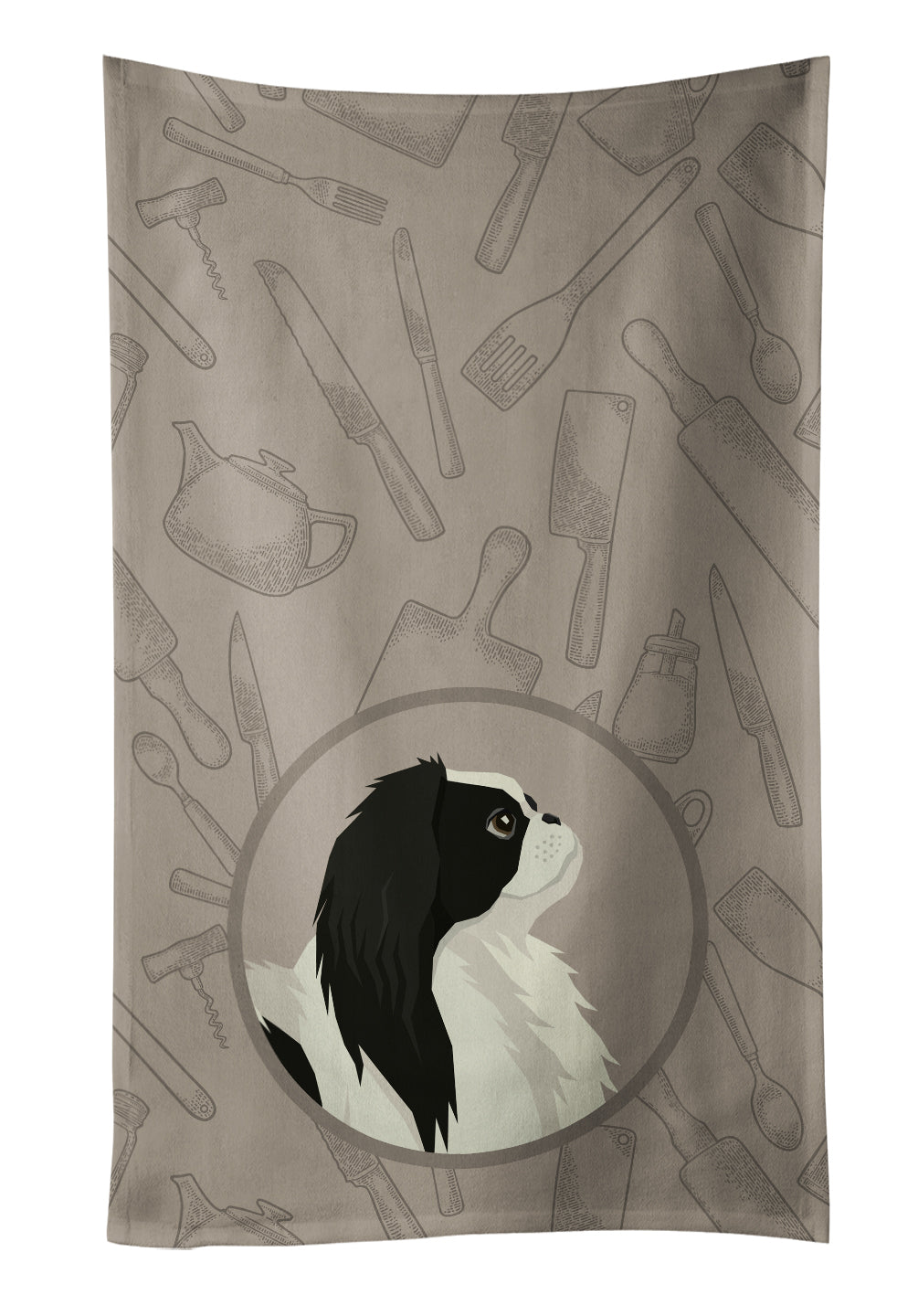 Japanese Chin In the Kitchen Kitchen Towel CK2195KTWL - the-store.com