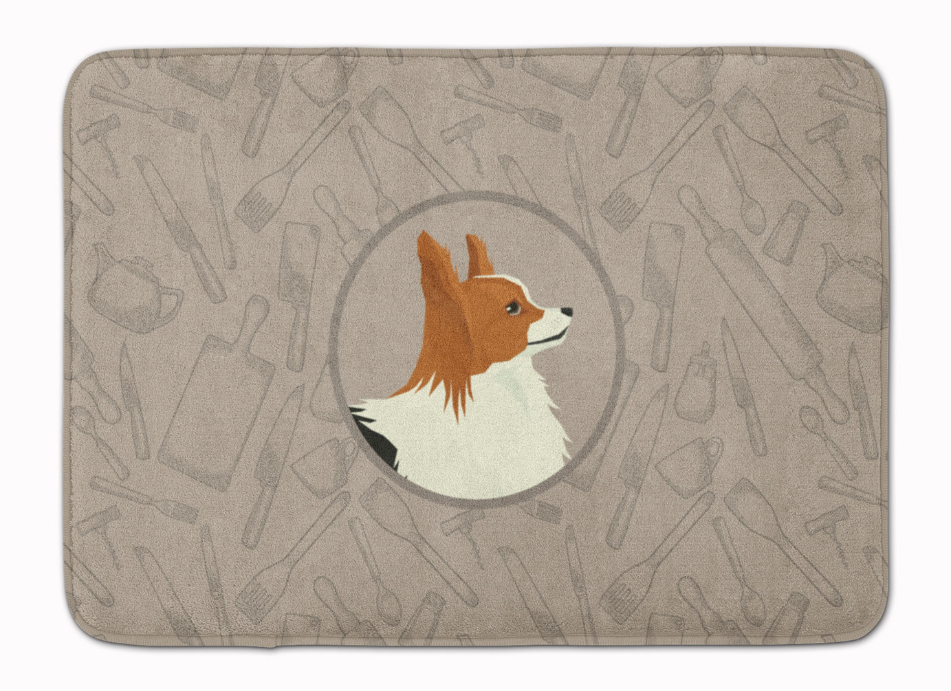 Papillon In the Kitchen Machine Washable Memory Foam Mat CK2200RUG - the-store.com