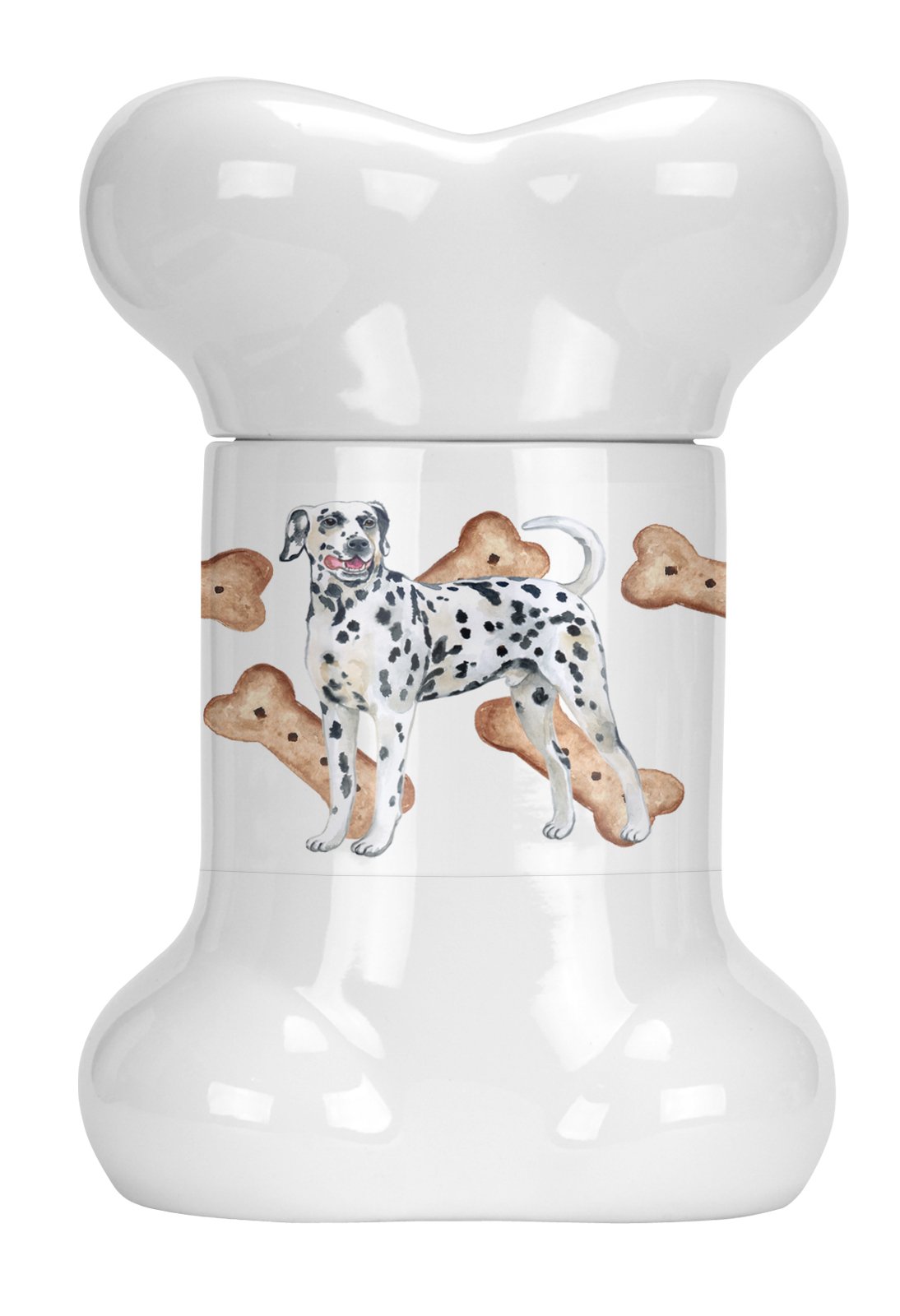 Dalmatian Bone Shaped Treat Jar CK2233BSTJ by Caroline&#39;s Treasures