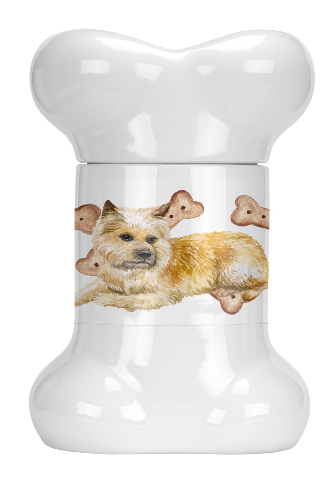 Cairn Terrier Bone Shaped Treat Jar CK2270BSTJ by Caroline&#39;s Treasures